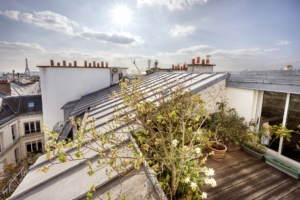 Maison dans le ciel