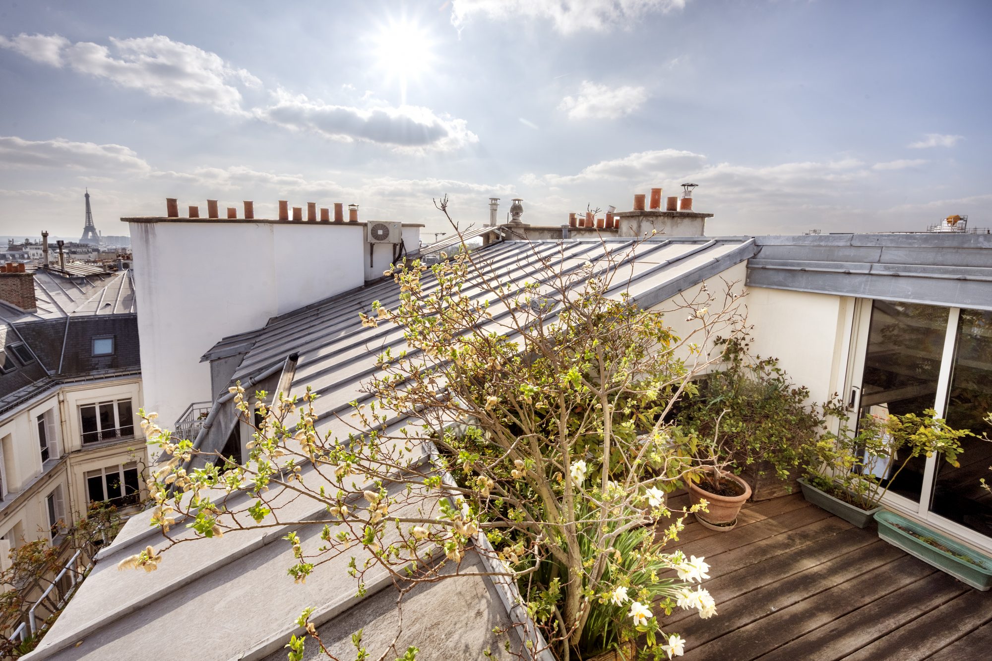 Maison dans le ciel