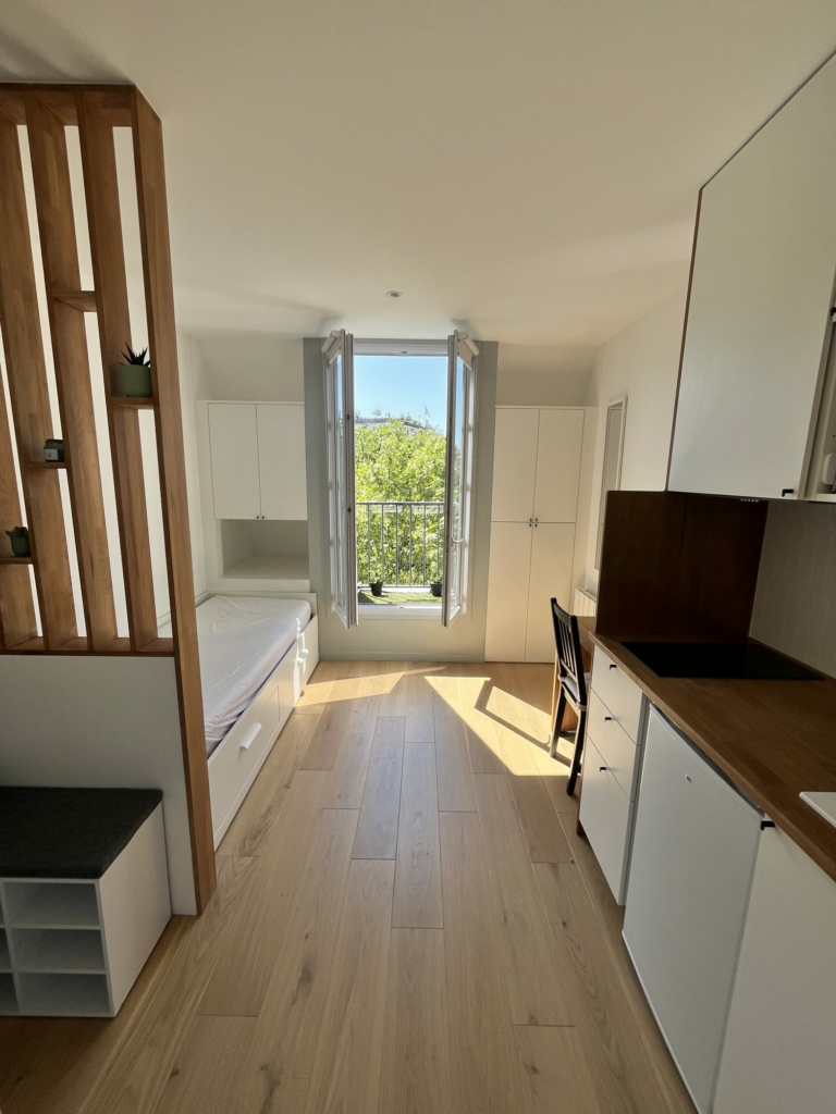 Location – Paris 5e – Studio Meublé avec Vue Panthéon